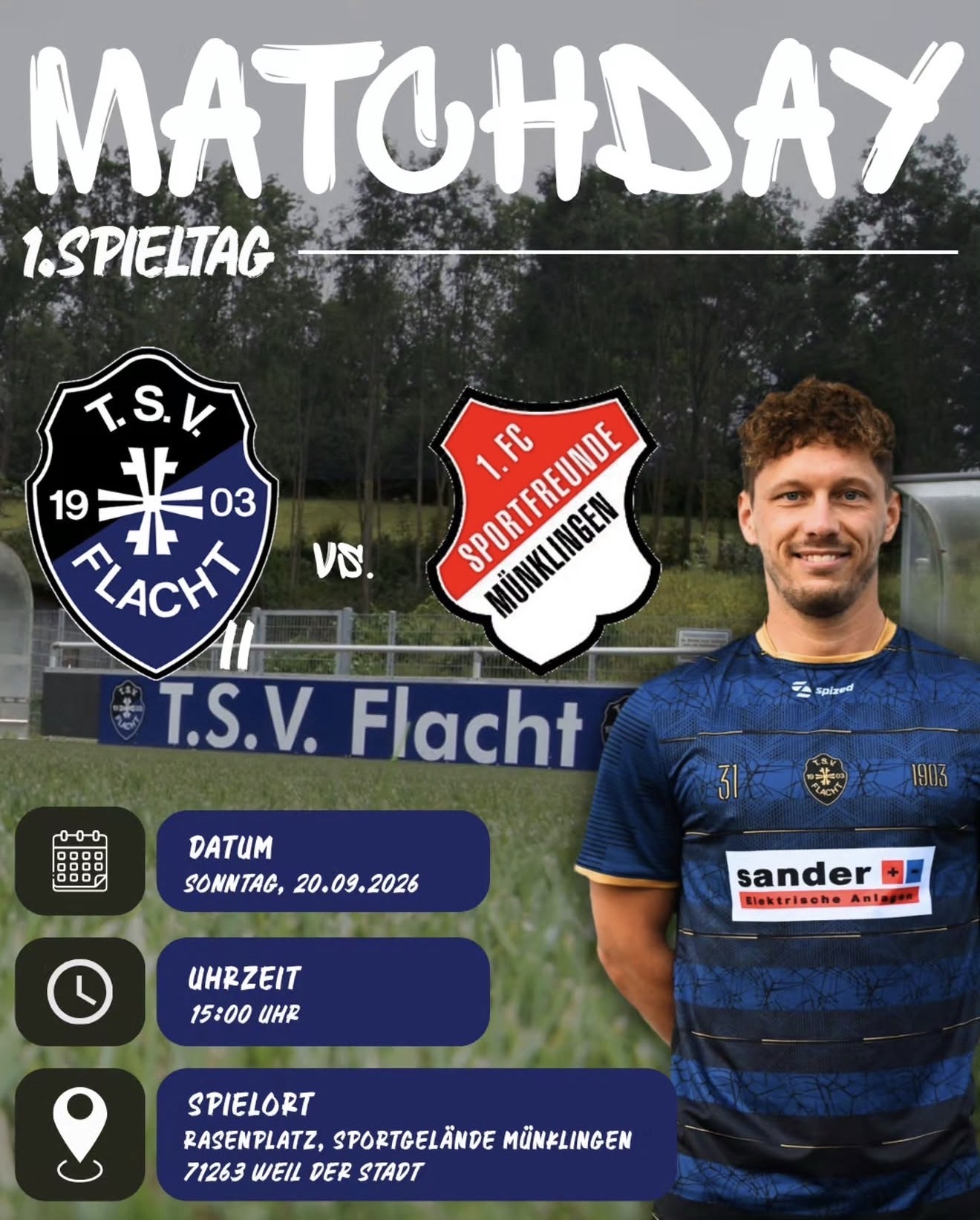 TSV Flacht II: ENDLICH GEHT ES LOS!